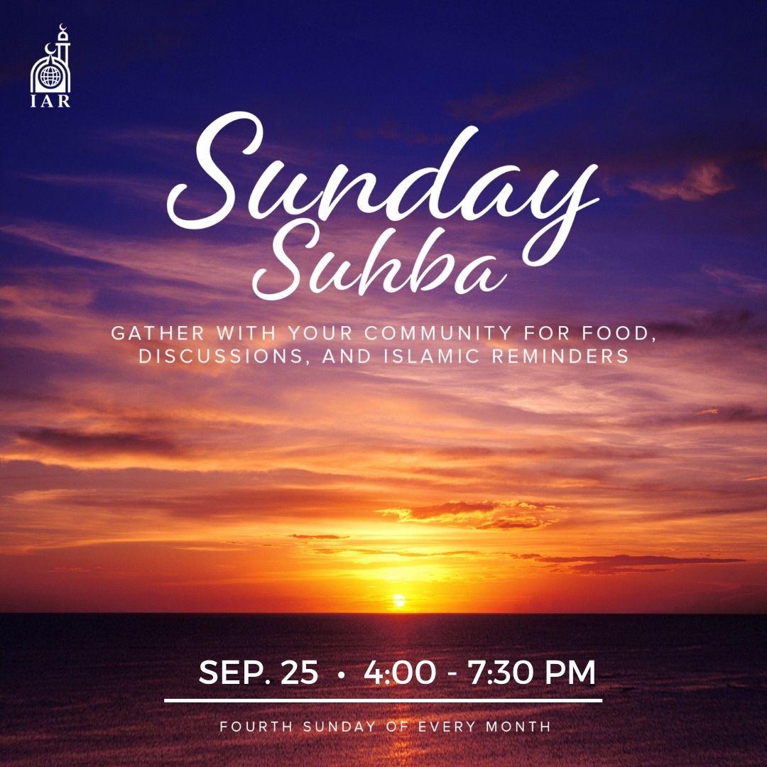 Sunday Suhba: Food, Faith, & Fellowship