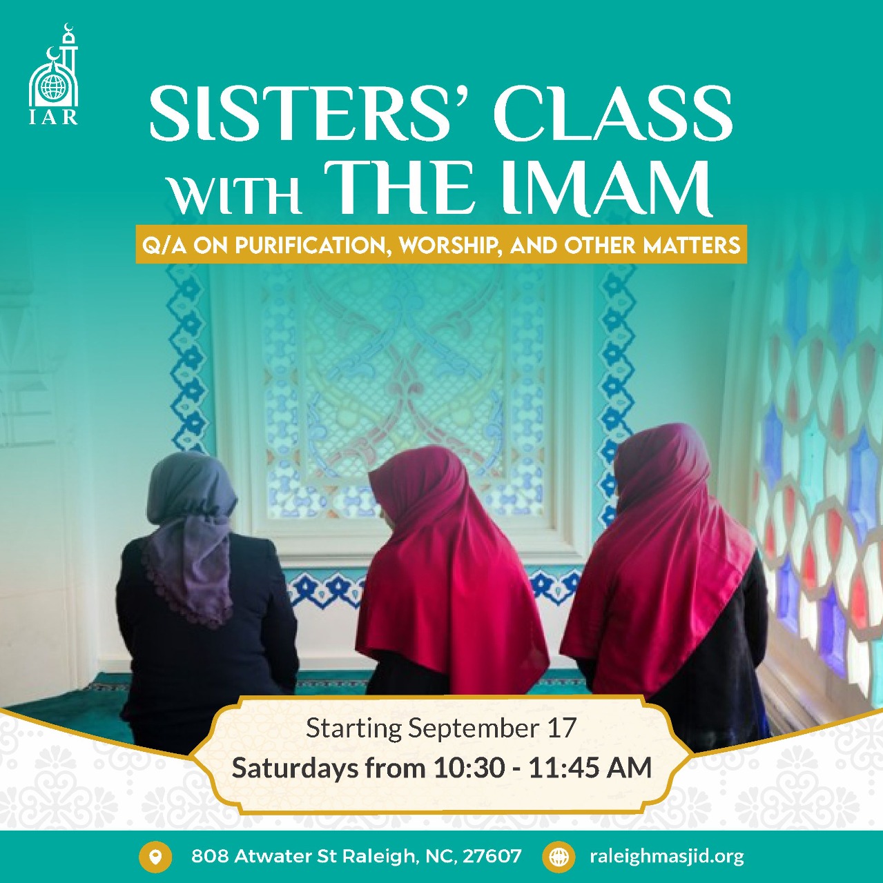 Sisters’ Class With the Imam