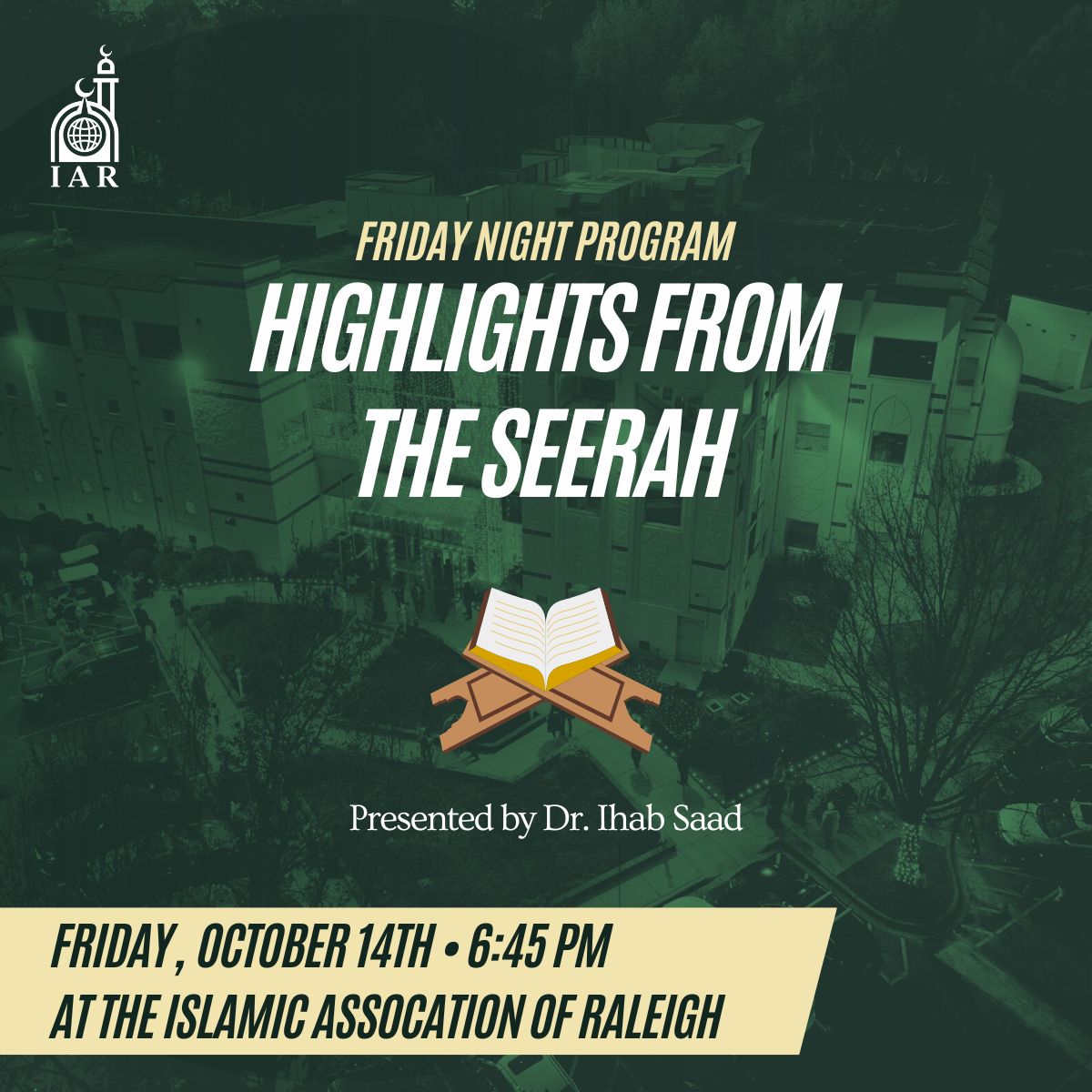 Highlights from the Seerah – Dr. Ihab Saad