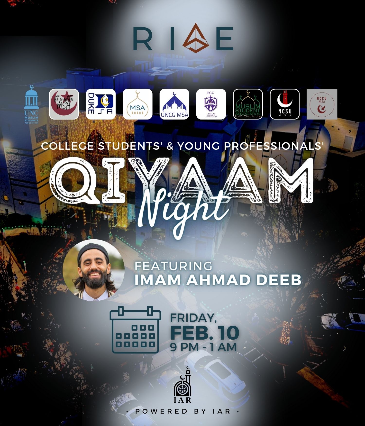 RISE & MSAs Qiyaam Night