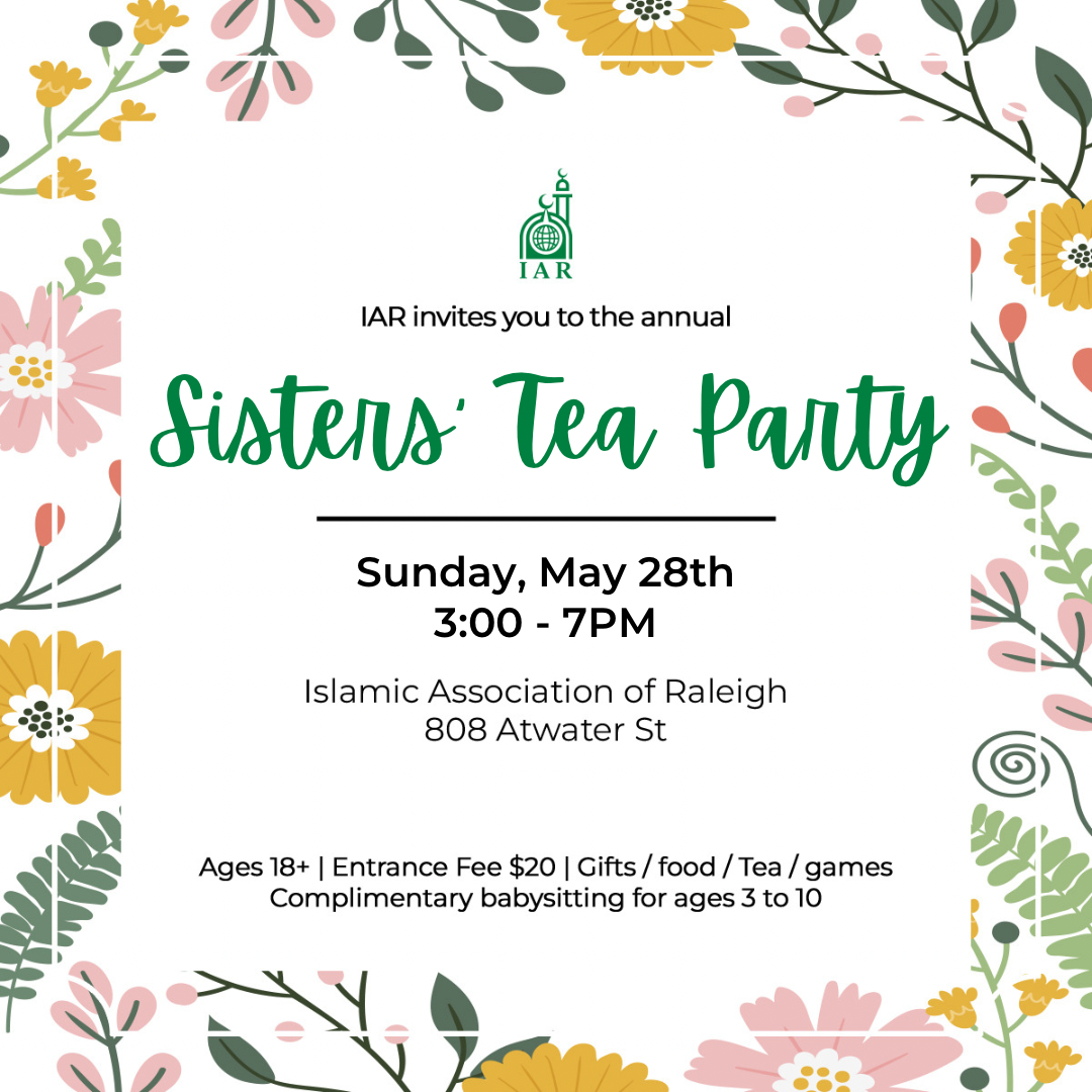 IAR Annual Sisters’ Tea Party