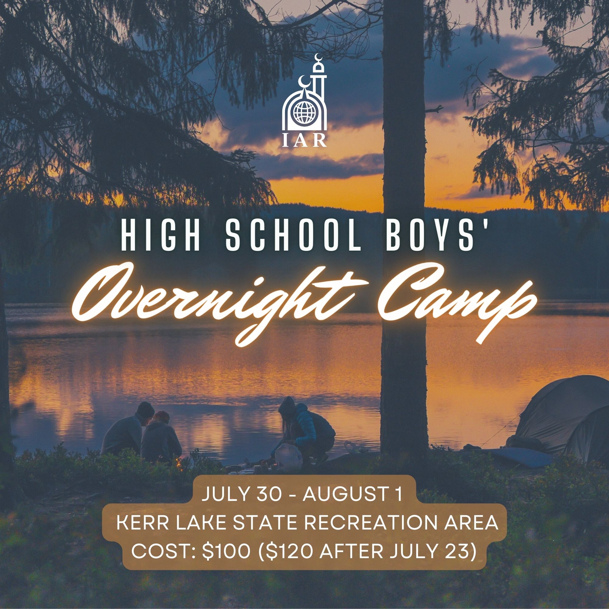 HS Boys Overnight Camp