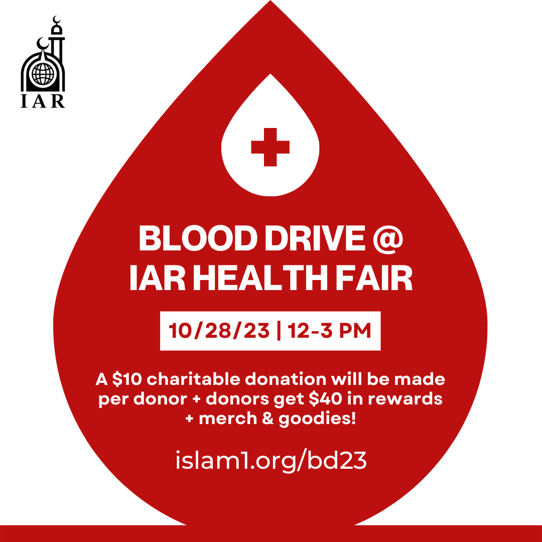 Blood Drive @ IAR Community Health Fair