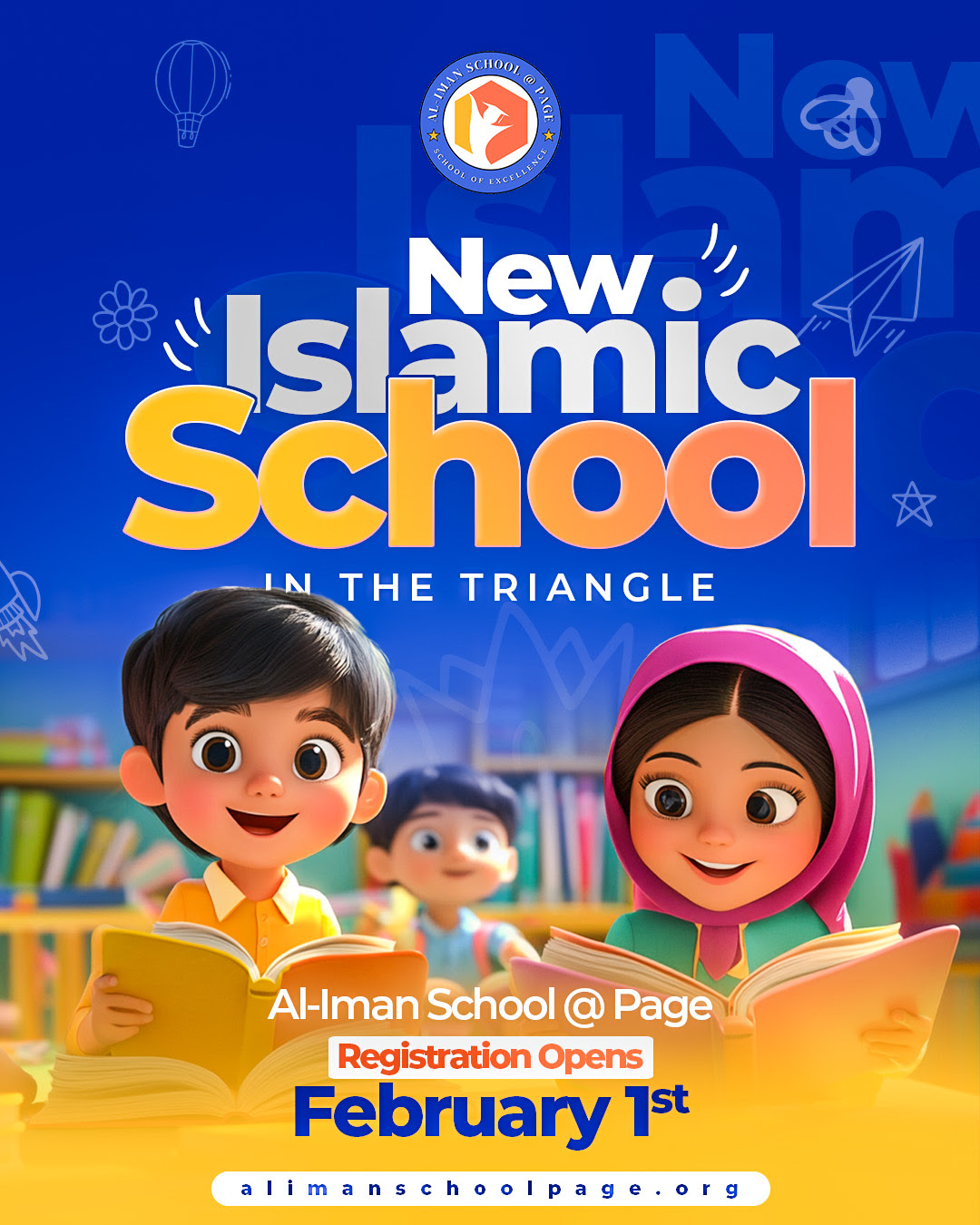 Al-Iman School at Page Enrollment Begins Feb. 1