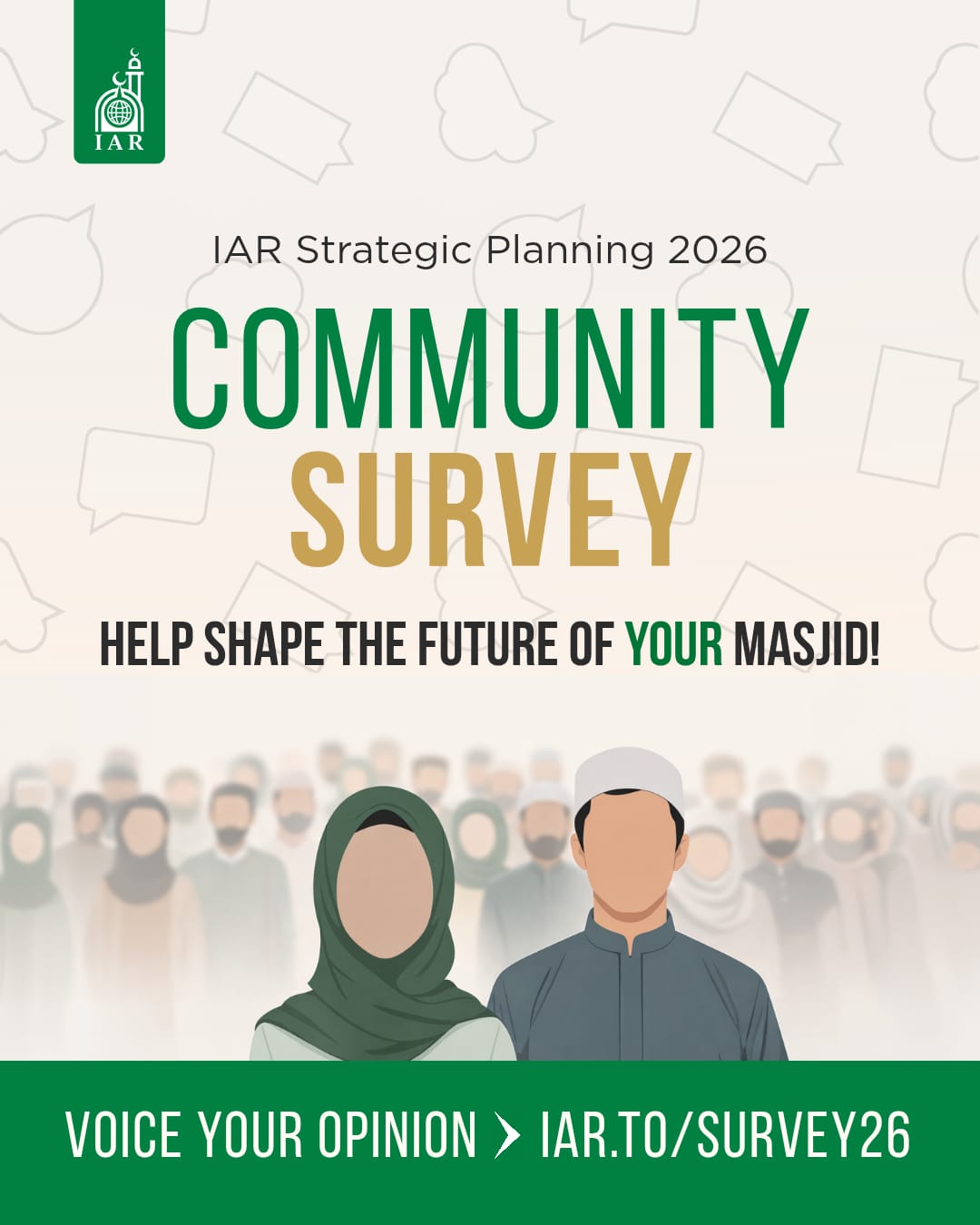 Participate in the Community Survey